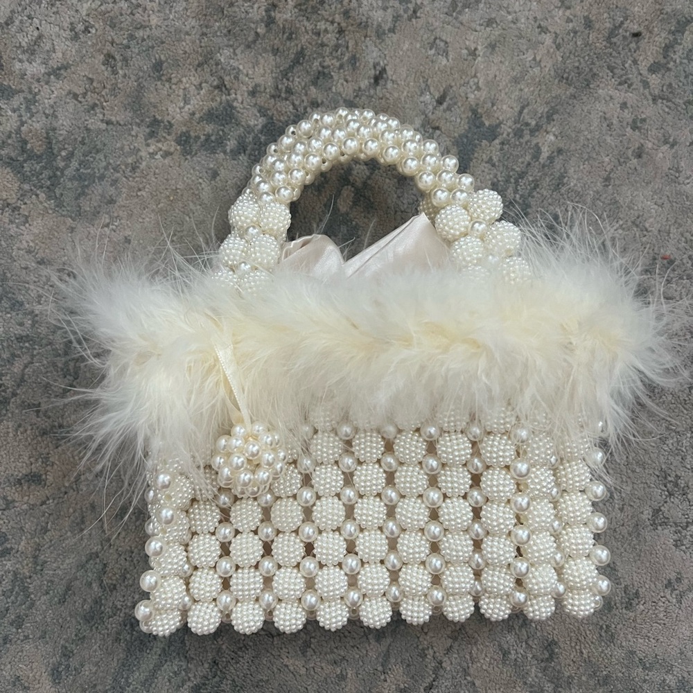 Show Me Your MuMu Pearl and Cream Mini Bag